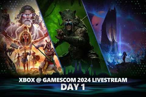 Xbox @ gamescom 2024: Live From the Showfloor Day 1