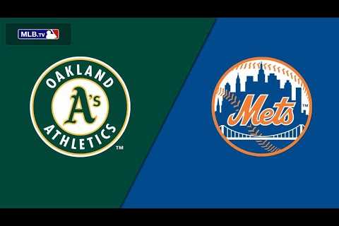 🔴MLB LIVE 🔴 New York Mets vs Oakland Athletics / Abril 10/2025