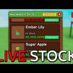 Live 🔴 | GROW A GARDEN NEW STOCK AND TRADE 24/7!