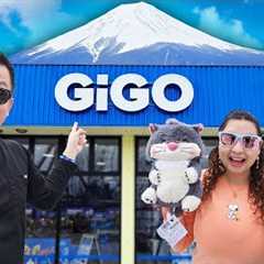 This Claw Machine arcade has a view of MT. FUJI!
