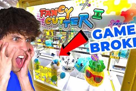 String Cutting Game SCAMMED Arcade Matt At The Last Second!