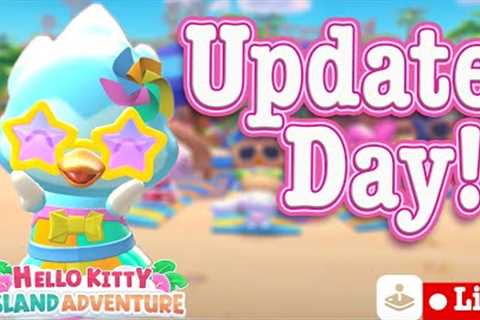 Update Day! First Look HKIA 2.7 City Classics - Hello Kitty Island Adventure Apple Arcade -Live