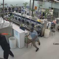 Man attempts to attack woman at laundromat, but good Samaritans step in to help