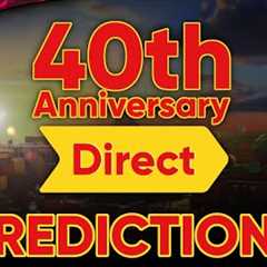 Mario 40th Anniversary Nintendo Direct Predictions!