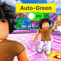 I Used AUTO GREEN In This NEW Roblox Basketball Game… They Couldn’t Stop Me!