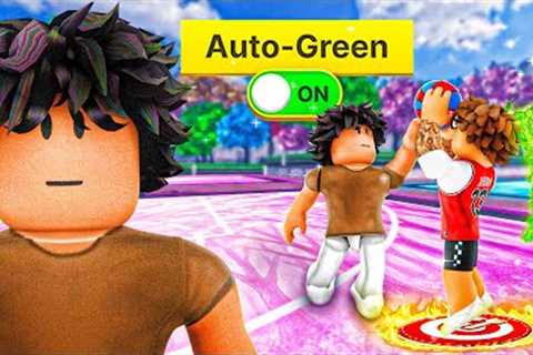 I Used AUTO GREEN In This NEW Roblox Basketball Game… They Couldn’t Stop Me!
